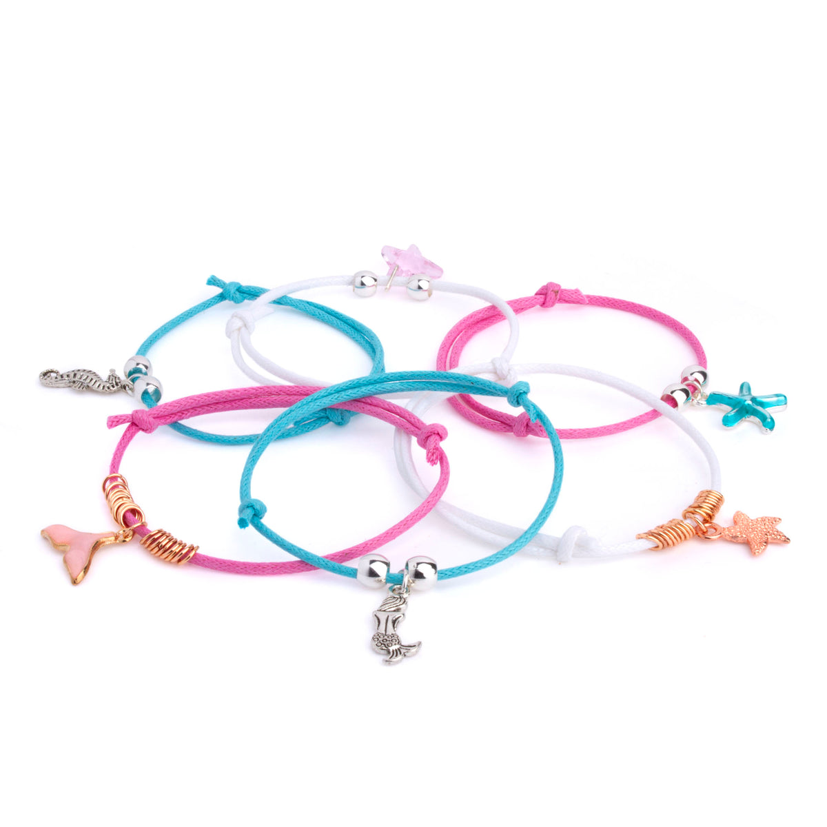 Mermaid Friendship Charm Bracelet Kit – Pipkits