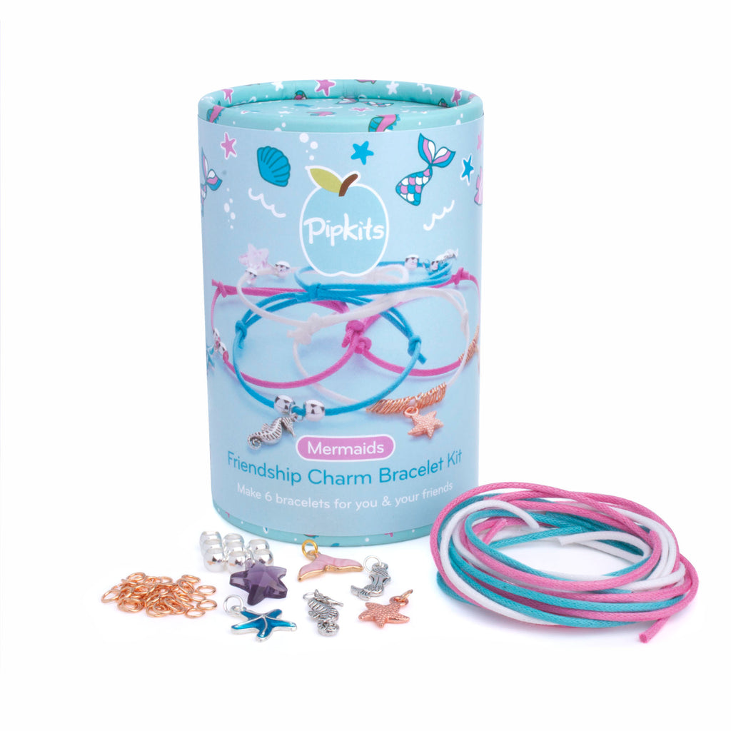 Diy Charm Bracelet Making Kit, Unicorn Bracelet Kit, Mermaid Candy